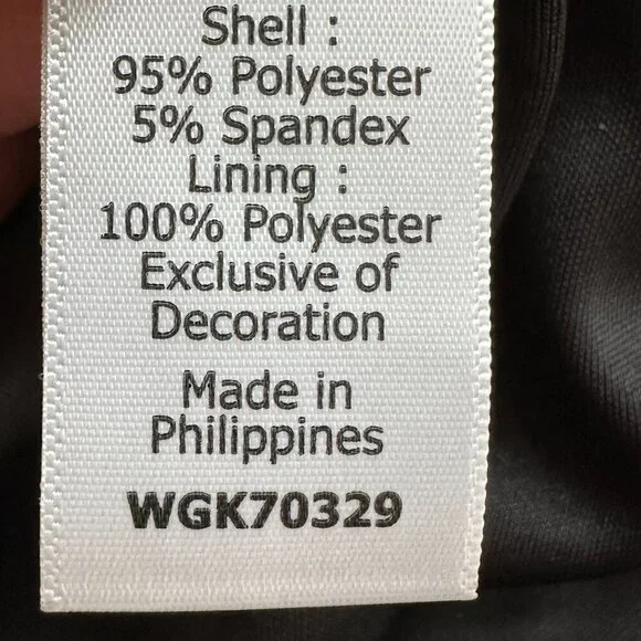 Little Black Dress with Pop of Color Sleeveless  Dress Size M Shift Sheath - Picture 12 of 16